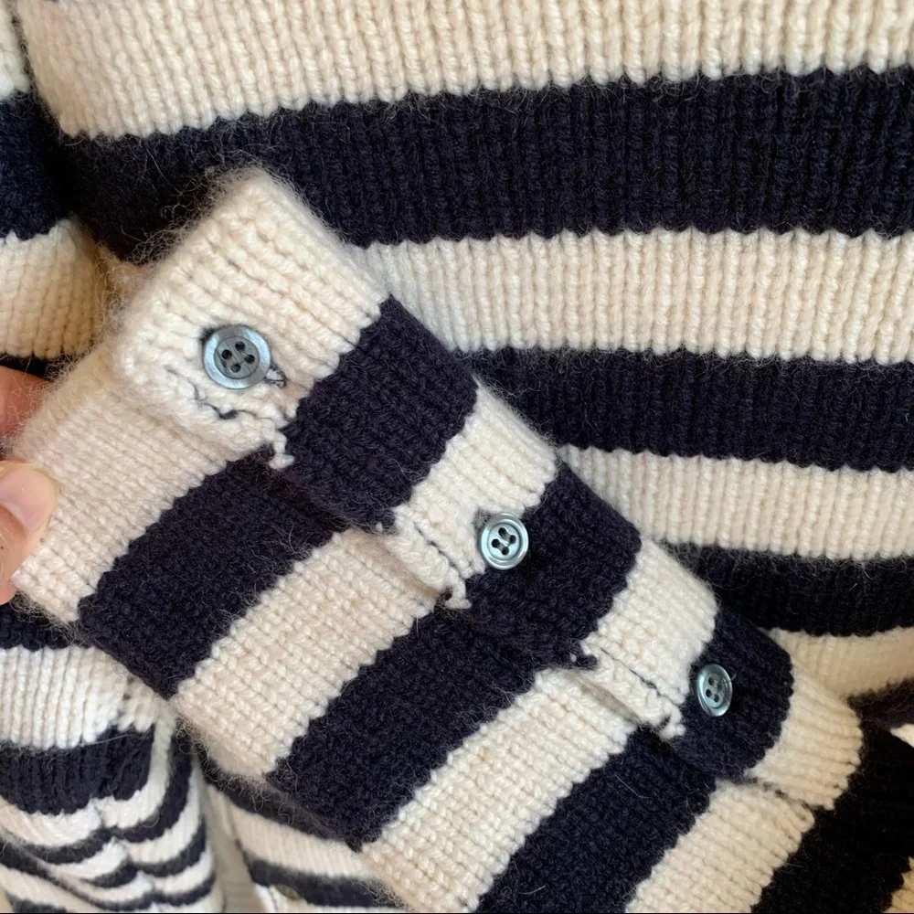 Thom Browne Cashmere Ribbon Tie Sweater Size XS Rare! - Picture 4 of 6